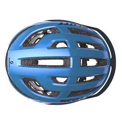 Превью  Шлем велосипедный SCOTT Arx Plus Metal Blue